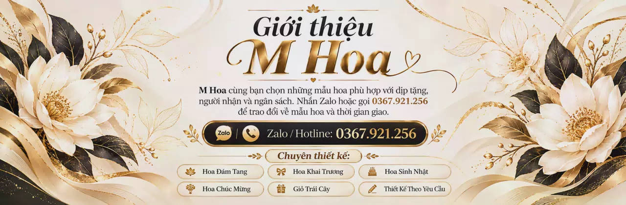 Ảnh bìa Shop hoa tươi Ô Môn Cần Thơ - Hoa cho những dịp đáng nhớ